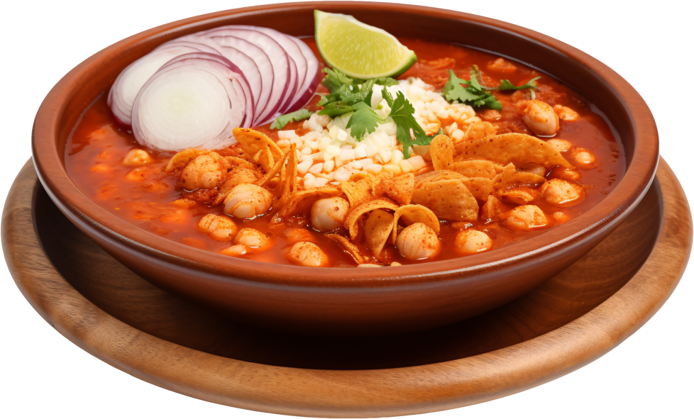 Pozole Rojo, Mexican food